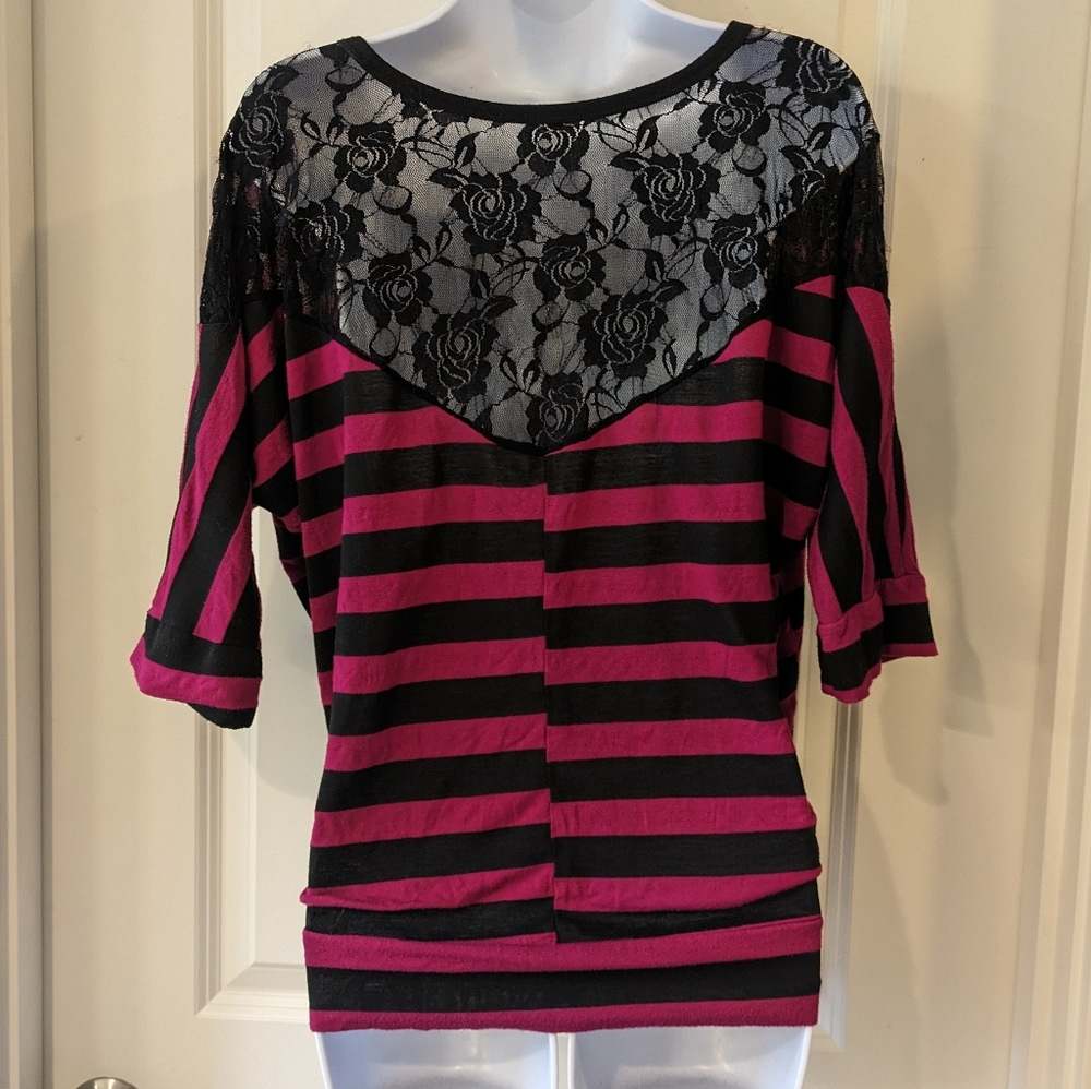 Vintage, 80's Style Top Size L - Picture 3 of 12